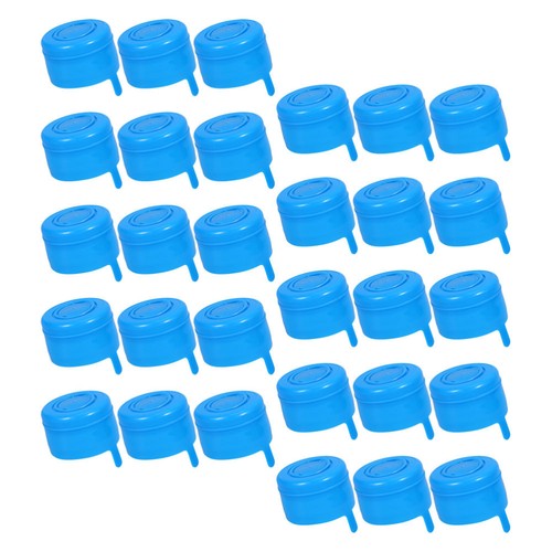  Tapas sin derrames de 30 piezas: tapas de botellas de agua de galón reutilizables de repuesto anti salpicaduras - Imagen 5 de 20