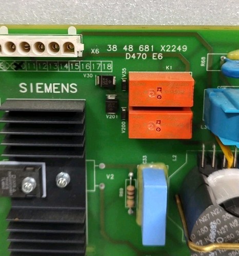 Siemens 3848681 X2249 X2249 D470 Filament Power Board - Picture 5 of 8