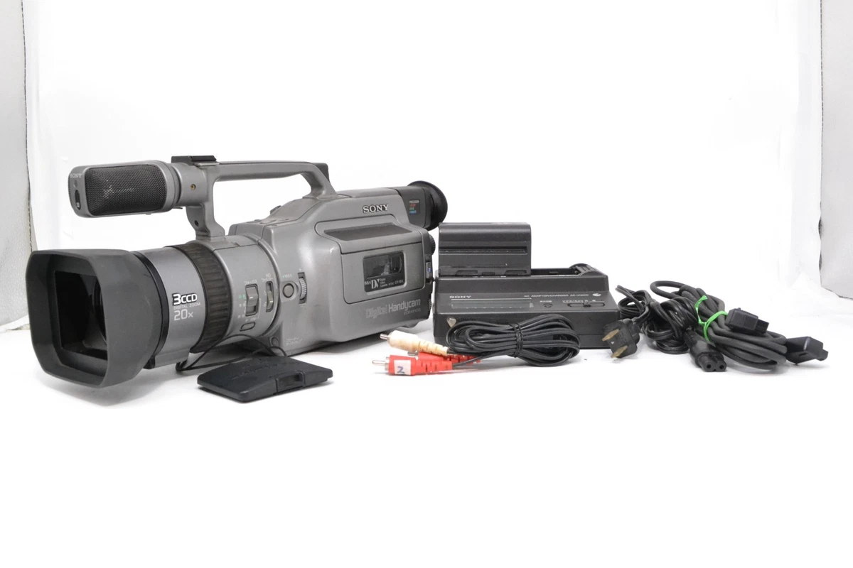 プロ向けモデル！ SONY ビデオカメラ DCR-VX1000 01 スケートボード文化を変えたビデオカメラ「Sony DCR-VX1000」 発売から