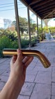 Kohler 933-2MB Shower Arm and Flange Purist VIBRANT BRUSHED MODERN BRASS
