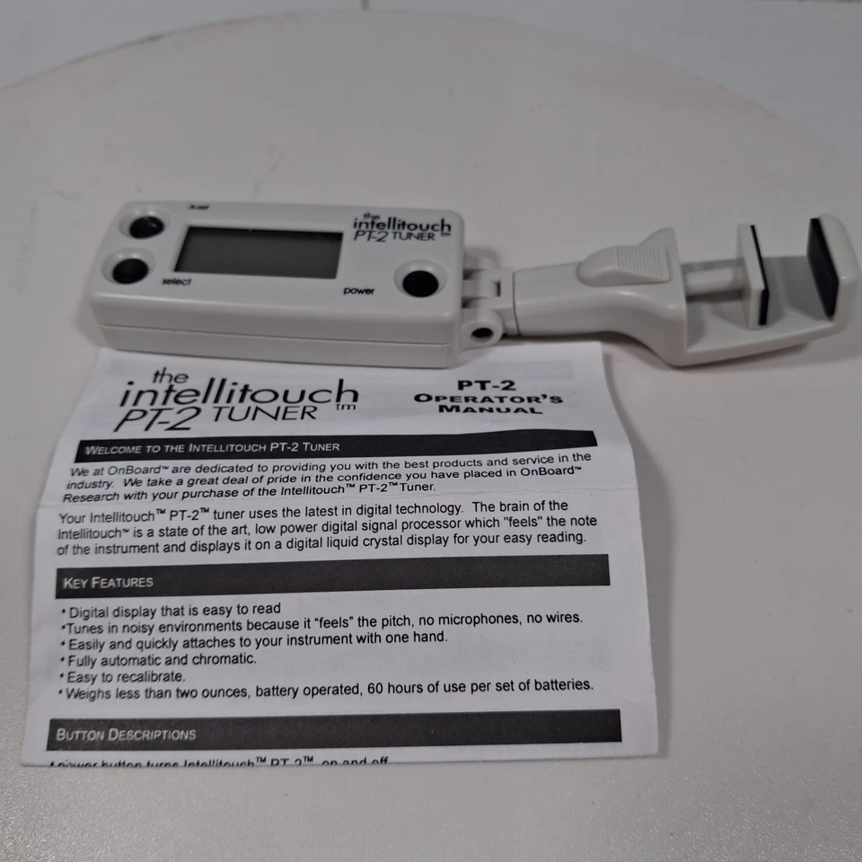 Intellitouch Pt-2 Bare Bones Tuner #22618 TESTED W Box and Instructions - Image 2 of 4