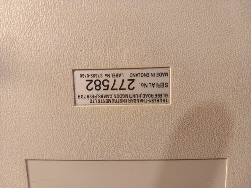 British TTI 1906 Desktop Digital Multimeter - Bild 11 von 14