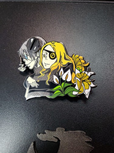 2 prendedores de fantasía de anime Graffoxx 17/40 y 19/60 esmalte sobre metal - Imagen 4 de 6