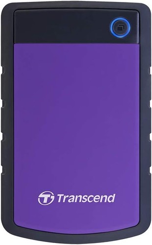 Transcend 2 TB Rugged Portable Hard Drive - Shock Resistant USB 3.1 Gen 1 StoreJ - Picture 2 of 3