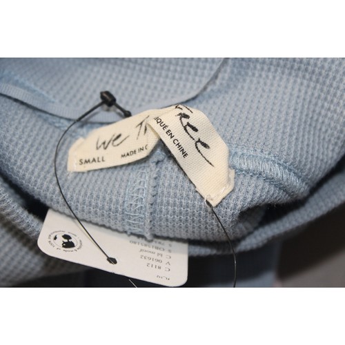 Free People / We the Free wunderschönes Bündchen Thermo blau Small NEU - Bild 4 von 5