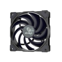 Akasa Alucia Sm12 PWM Fan 120mm Black Case Fan 1600rpm 12V 64.8 AK-FN128