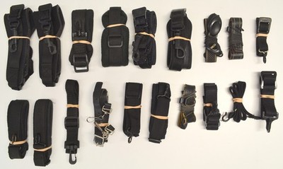 LOT/19 USED NECK STRAPS: SAXOPHONE, BASS CLARINET - NEOTECH, RICO