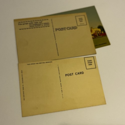 3 postales vintage de Oklahoma ~ hoteles Tower&Skirvin y hotel Park-O-Tell - Imagen 6 de 6