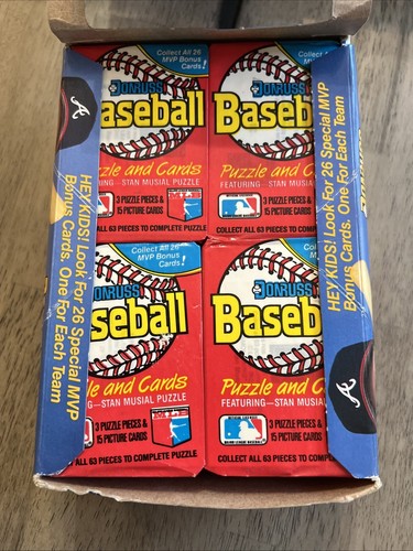 1988 Donruss Baseball Card Wax Box 36 Sealed Packs - Bild 2 von 4
