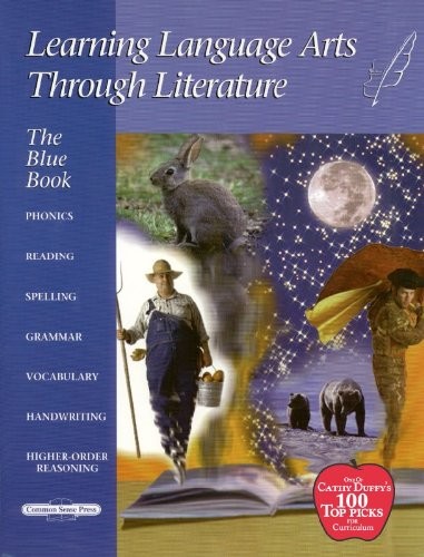 LEARNING LANGUAGE ARTS THROUGH LITERATURE (THE BLUE BOOK) By Common Sense Press - Picture 1 of 1