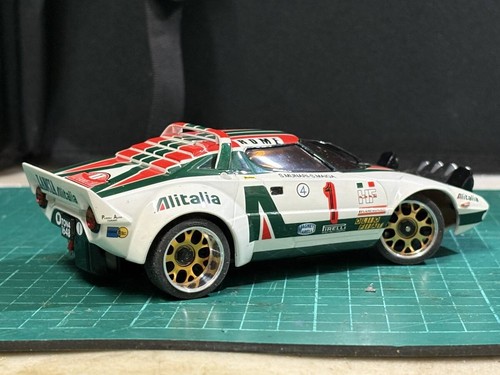 Kyosho MINI-Z RWD Lancia Stratos Monte Carlo 1977 No.1 Set Tested w/ Wheels JPN - Picture 6 of 10