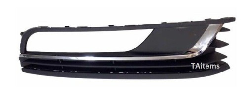 PAIR / SET FRONT BUMPER LOWER GRILL CHROME TRIM FIT FOR VW PASSAT (B7) 2010-2015 - Picture 6 of 9