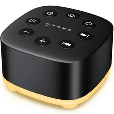 White Noise Sound Machine 30 Soothing Sounds with 32 Volume Control 12 Night ...