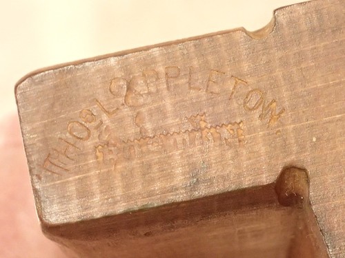 Antik THOS. L. Appleton, Boston 7/8" Zunge Formhobel, für T & G Arbeit - Bild 2 von 9