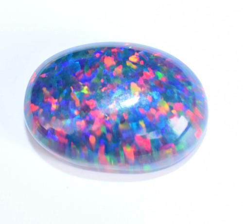 7.05 CT Natural Ethiopian Black Fire Opal Certified Very Rare Precious Gemstone - Picture 6 of 8
