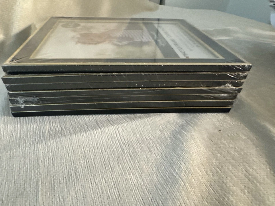 Marco de fotos de 8”x10” momentos especiales clásico negro con adornos dorados lote de 7 piezas Foto 4 de 4