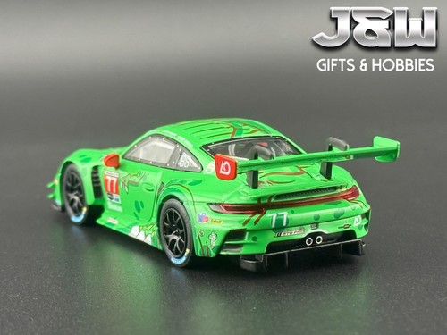 Mini GT Porsche 911 GT3 R #77 AO Racing 2024 IMSA Daytona 24 Std 2nd #889 1/64 - Bild 9 von 9