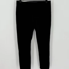 Spanx Seamless Front Shapewear Black Crop Leggings Women’s Size Medium 