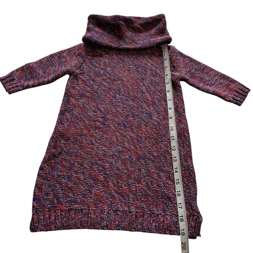 NWT Old Navy Purple Cowl Neck Sweater Dress Baby Girls Size 4T - Picture 8 of 10