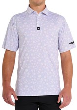 Bad Birdie Men's Core Short Sleeve Golf Polo Baby Lush