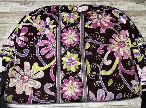 Bolso Mensajero Vera Bradley en Púrpura Punzón - RETIRADO y RARO! 16" x 14" - Imagen 7 de 22