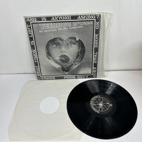 Crass Vinyl LP The Feeding Of The 5000 Second Sitting Anarchy & Peace PenisEnvy - Picture 4 of 17