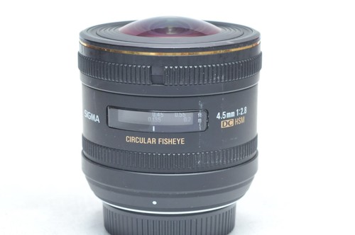 Sigma EX Circular Fisheye 4.5mm f2.8 Lens For Nikon F APS-C 125 - Picture 1 of 3
