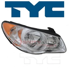 TYC Right Headlight Assembly for 2010 Hyundai Elantra Electrical Lighting qe