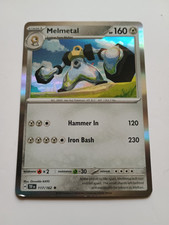 Pokemon TCG Melmetal 117/162 Temporal Forces Holo Rare Pack Fresh