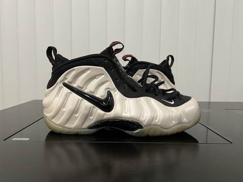 1997 Nike Air Foamposite Pro OG Pearl Black Red Size 11.5 830027-101 Not Retro - Picture 1 of 24