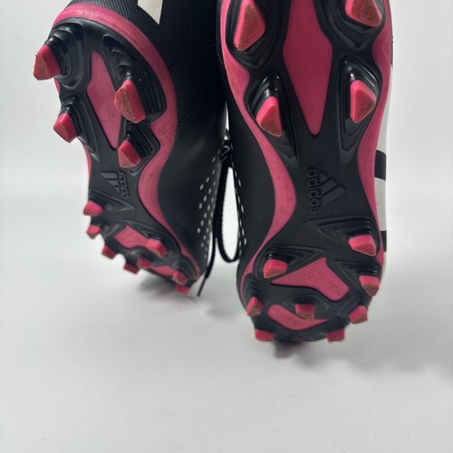 Adidas Taglia 8 Uomo Calcio Predator Accuracy.4 FG Nero/Team Shock Rosa GW4604 - Foto 9 di 9