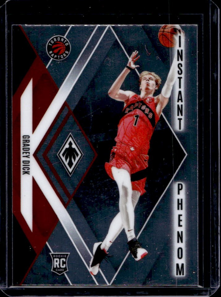 2023-24 Panini Phoenix Gradey Dick Instant Phenom RC Rookie #23 Raptors