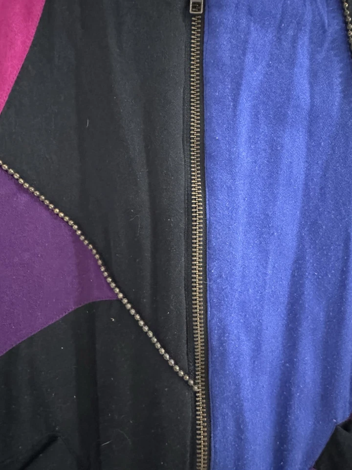 Chaqueta Bomber Mulberry Street Vintage 80’s Mujer Talla Mediana Foto 2 de 4