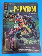 The Phantom #3 Gold Key Comic Painted Cover 1963