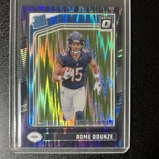 2024 Donruss Optic Rome Odunze Purple Shock Rated Rookie #286 Bears