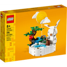 LEGO, Jade Rabbit Building Toy Set Fun Bunny Display Piece for Kids Ages 8 & Up