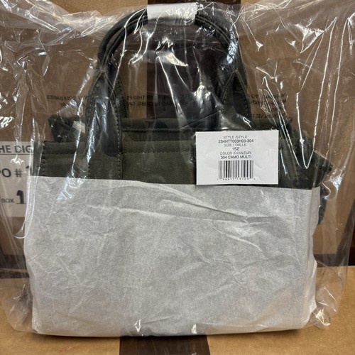 Marc Jacobs The Camo Jacquard Small Tote Bag - Green - Bild 9 von 14