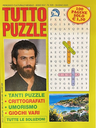 TUTTO PUZZLE MAGAZIN JUNI 2025 KOSTENLOSER VERSAND