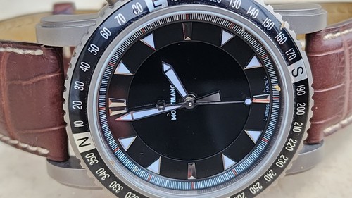 Orologio MontBlanc Digital 7062 Multifunzione 43mm Uomo Titanio Nuovo - Foto 2 di 8