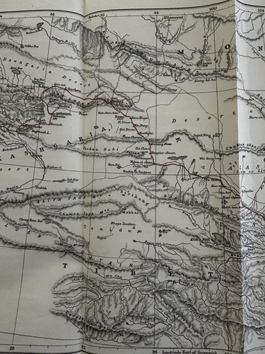 great Asian Trade route Peking - Kashgaria 1890 Royal Geog. mag w/ rare map - Picture 10 of 12