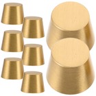 8pcs Brass Board Feet Jewelry Box Wood Board Display Tray Riser Feet