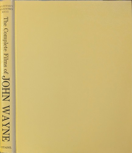 BOOK Complete Films of John Wayne Mark Ricci Boris Zmijewsky Steve 40th An HC - Picture 2 of 7