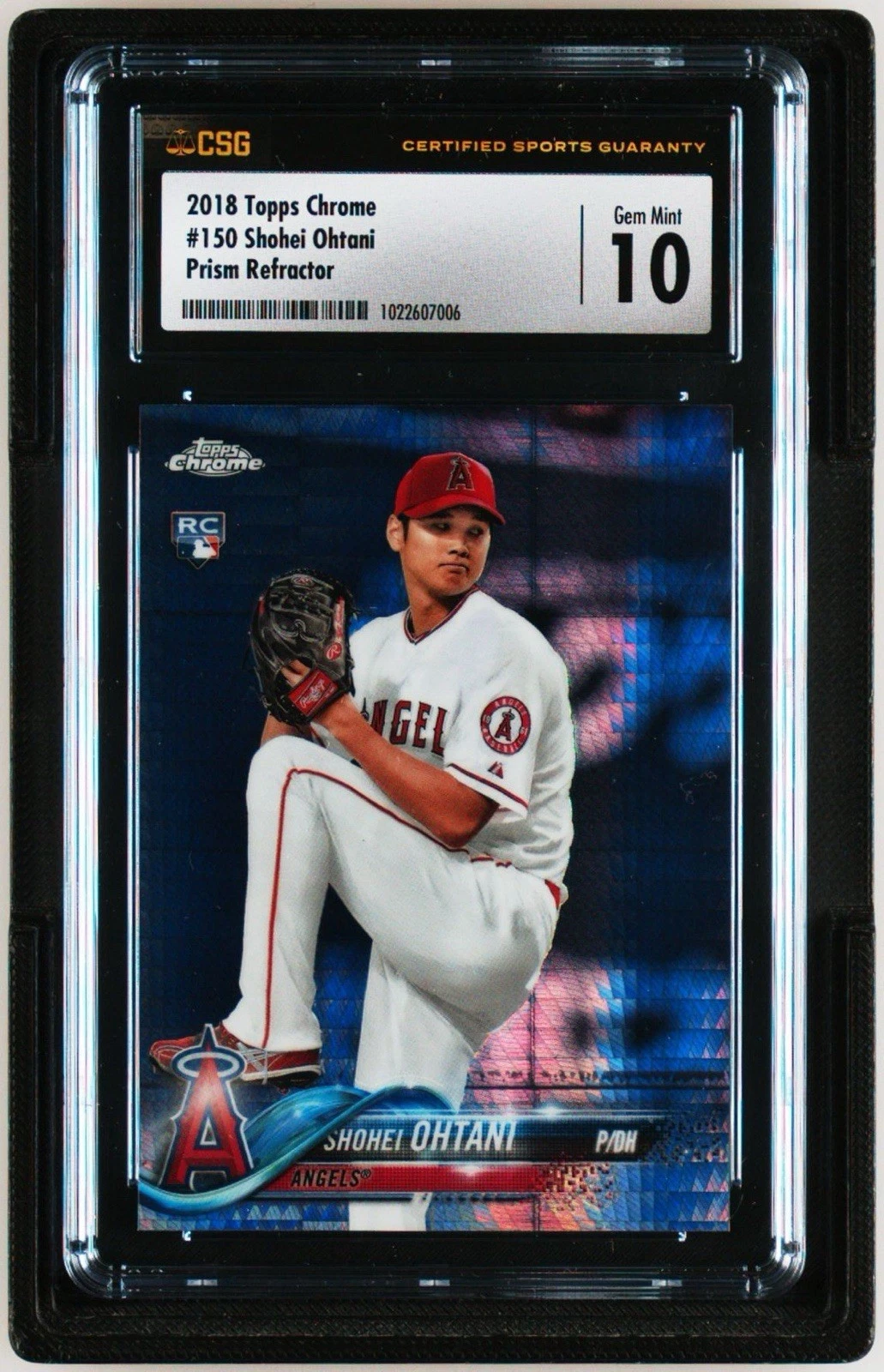 Shohei Ohtani trading card