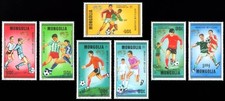 MONGOLIA 1986 SPORT Soccer. Football World Cup in MEXICO - MNH