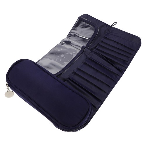  Kosmetik Rollen Aufbewahrungsbox: Make-up Pinsel Halter Make-up Pinsel Organizer Tasche - Bild 4 von 12