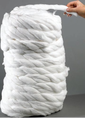 4lb Bag of Hairdressing Neck Wool Cotton Wool - Afbeelding 1 van 1