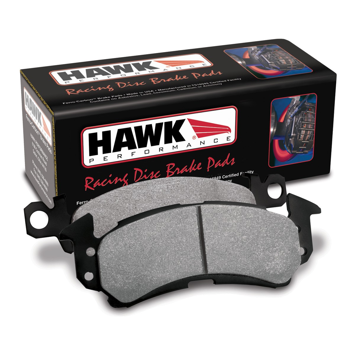 Hawk Brake Pads HB103W590 Full Size GM DTC-30 Hawk Brake Pads HB103W590 Full Size GM DTC-30
