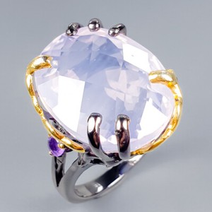 Handmade33ct-Natural-Lavender-Amethyst-925-Sterling-Silver-Ring-Size-8-R121421
