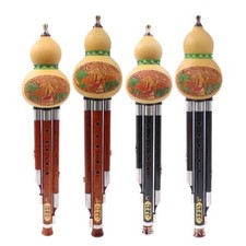 Hulusi 3-tone C-tune Flute Woodwind Instrument B-tune Hulusi Traditional Chinese