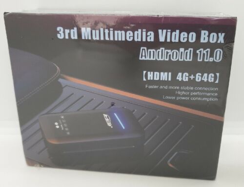 NEW MMB 3rd Multimedia Video Box Android 11.0 HDMI 46 + 64GB